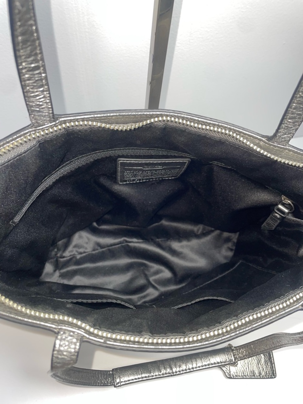 Coach Signature Studded Tote Purse - Picture 3 of 11